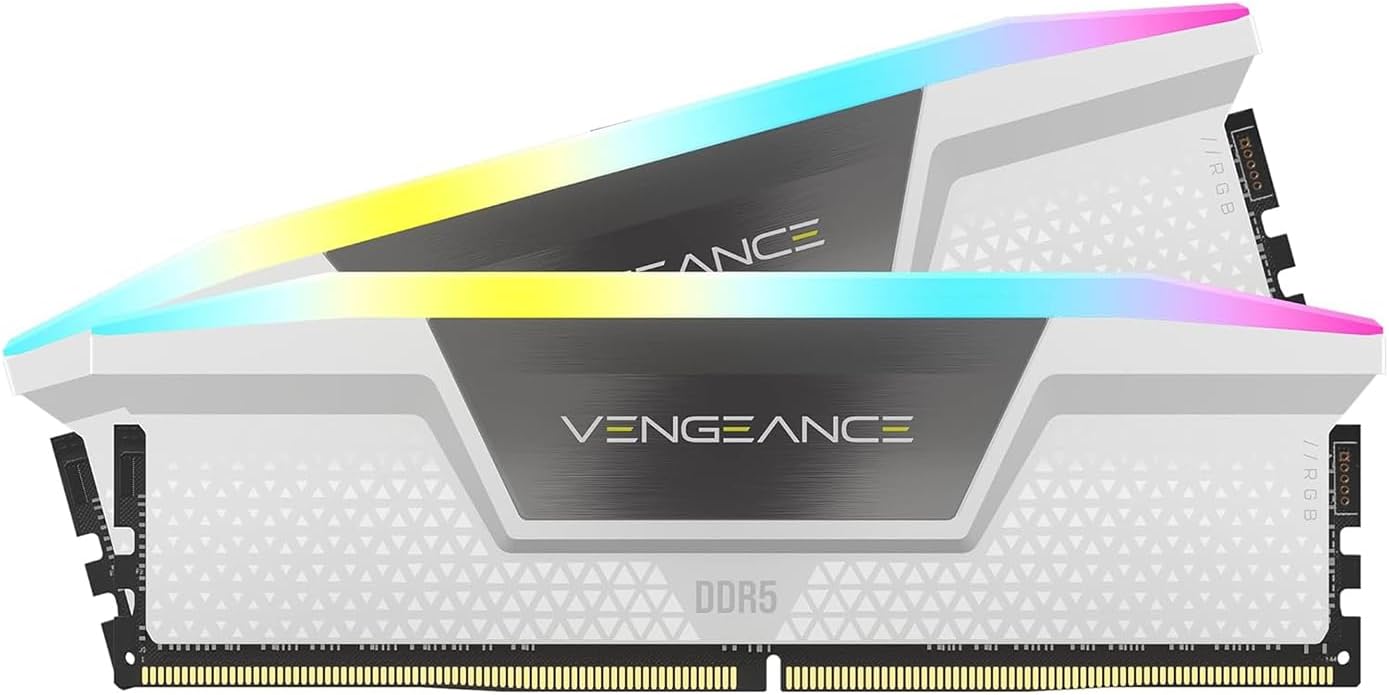 Corsair Vengeance DDR5 RAM white with RGB