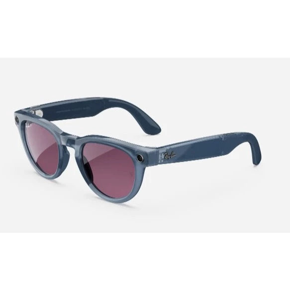 Rayban Meta Headliner smartglasses jeans red