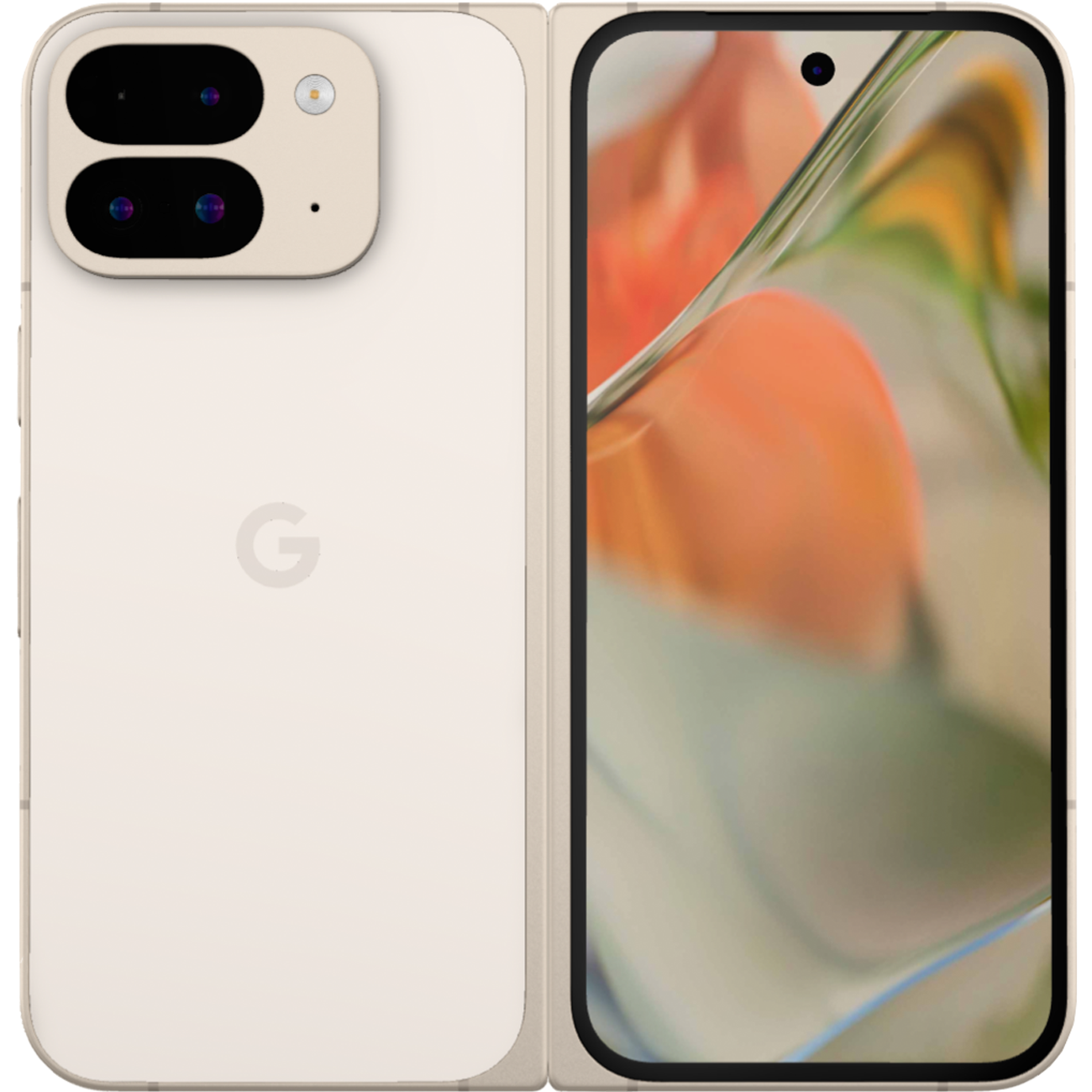 Google Pixel 9 Pro Fold white