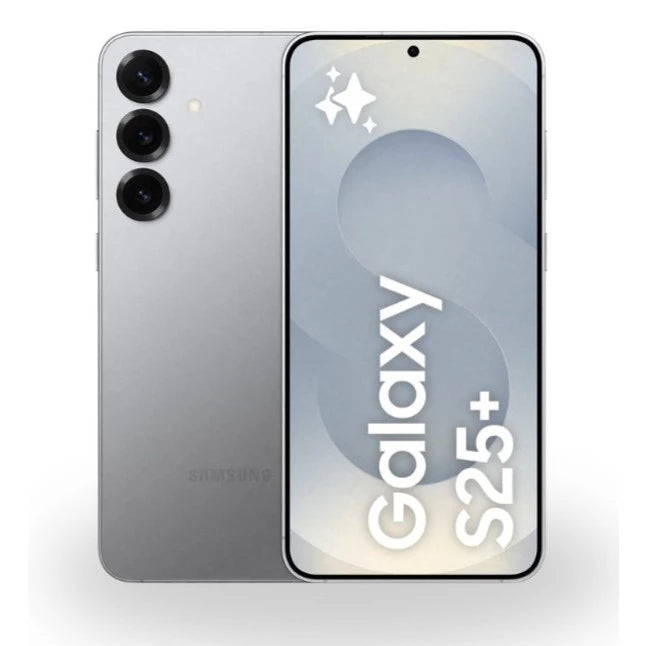 Samsung Galaxy S25 Plus smartphone silver