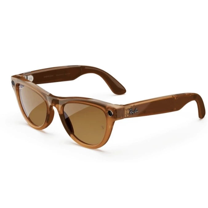 Rayban Meta Skyler smartglasses caramel brown