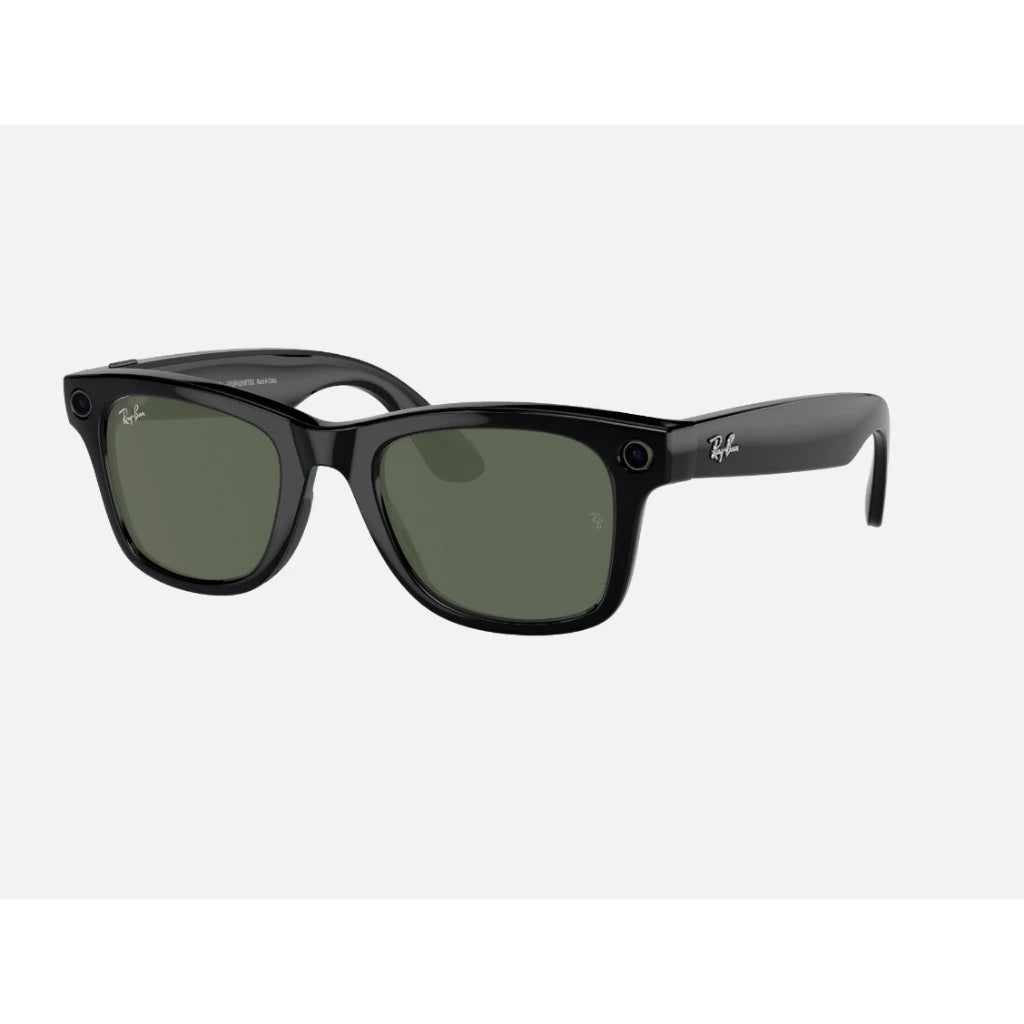 Rayban Meta Wayfarer smartglasses black green