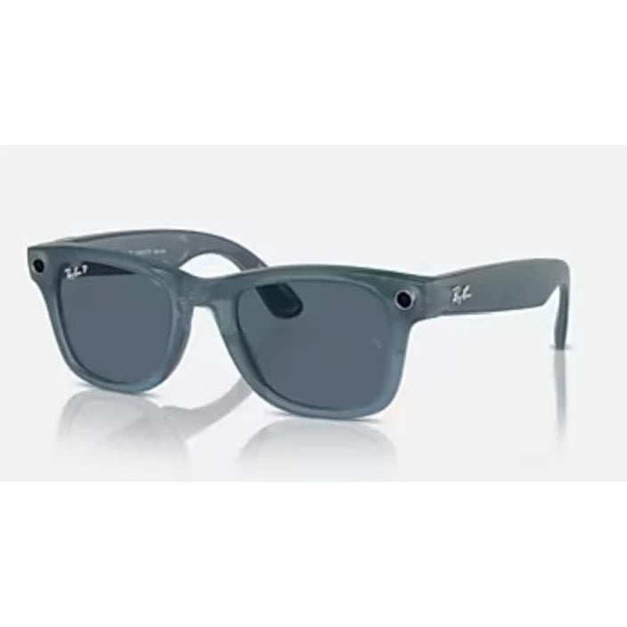 Rayban Meta Wayfarer smartglasses jeans blue